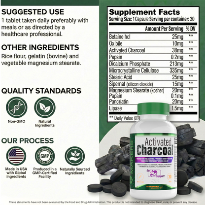 Activated Charcoal Supplement