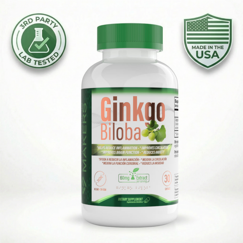 Ginkgo Biloba 60mg – Daily Use Capsules