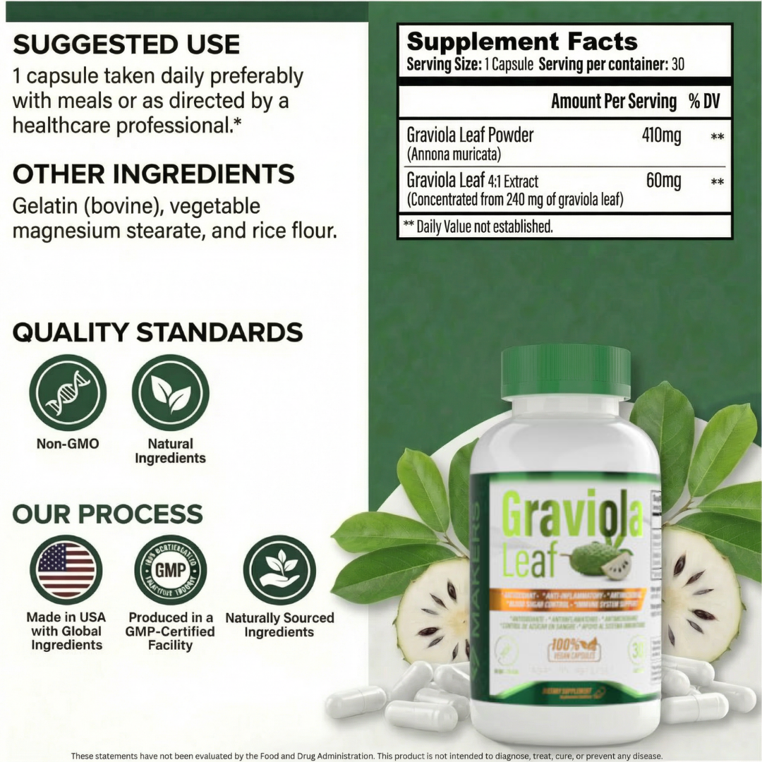 Graviola Leaf Supplement