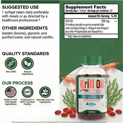 Krill Oil Omega 3-6-9 – Daily Use Formula