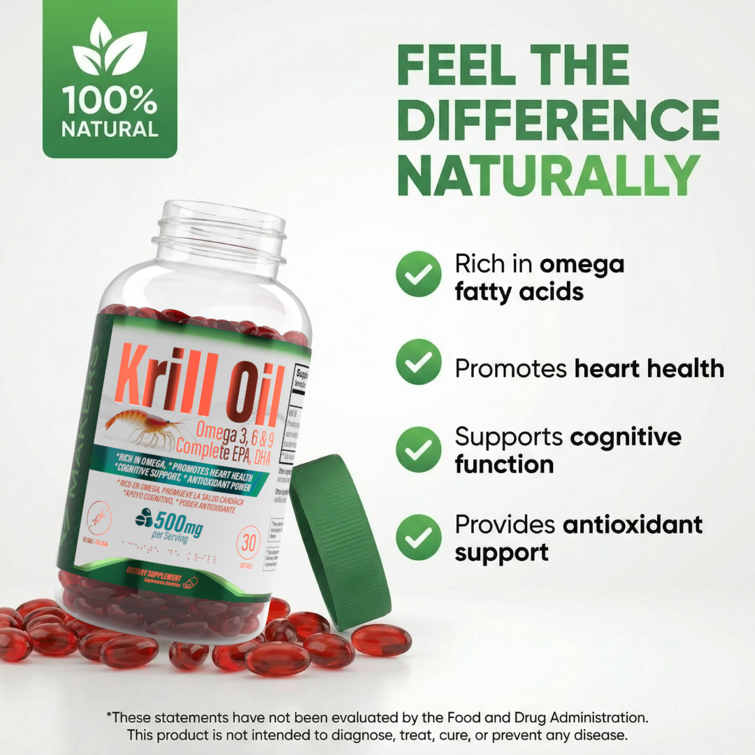 Krill Oil Omega 3-6-9 – Daily Use Formula