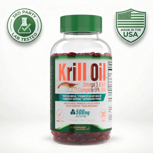 Krill Oil Omega 3-6-9 Softgels with EPA & DHA