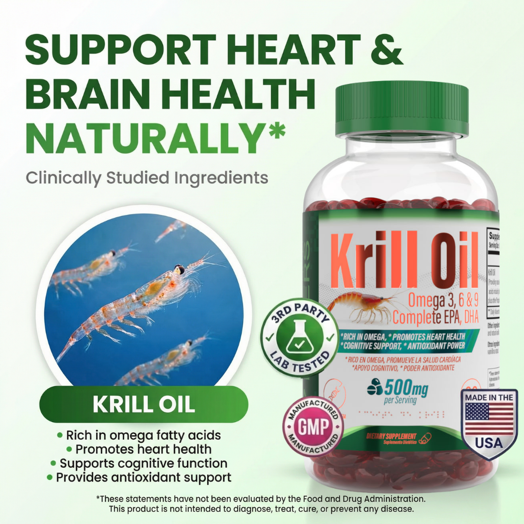 Krill Oil Omega 3-6-9 – Daily Use Formula