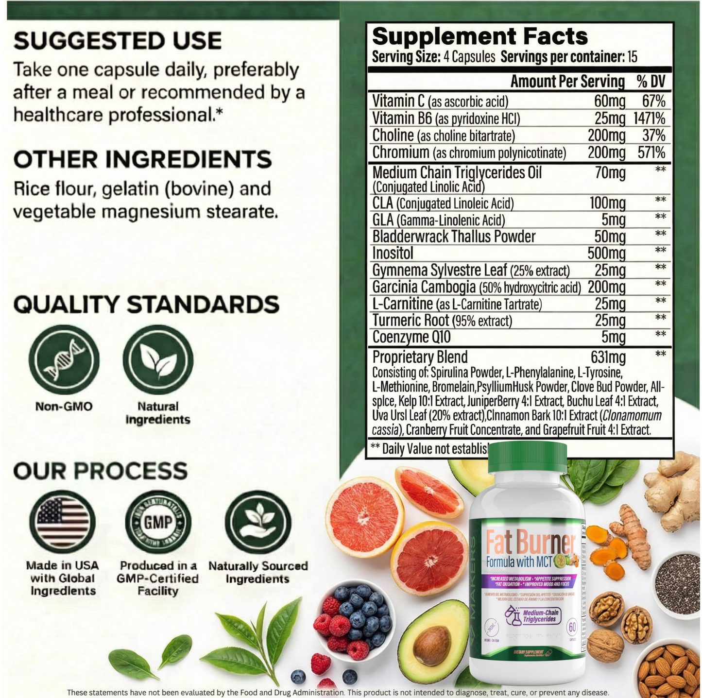 Daily Metabolism Formula – MCT Blend Capsules
