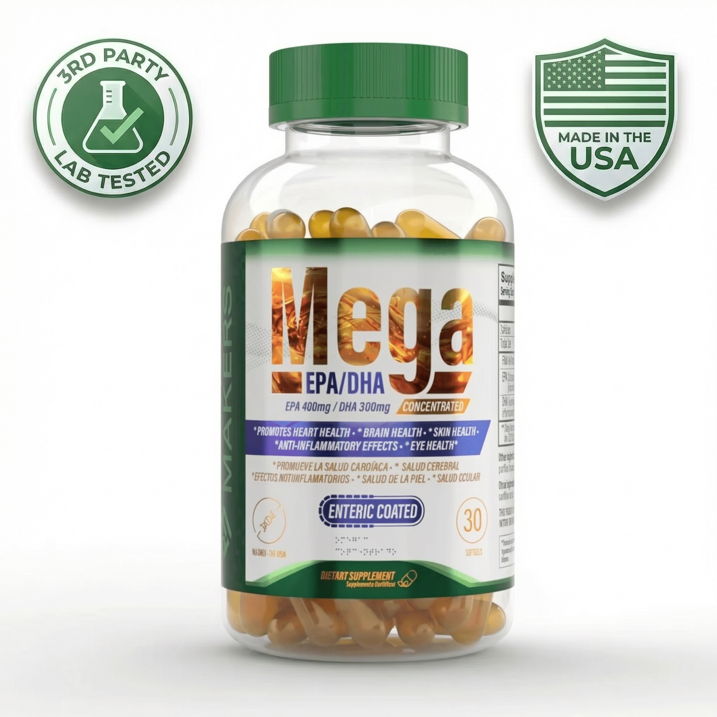 Mega EPA-DHA Supplement