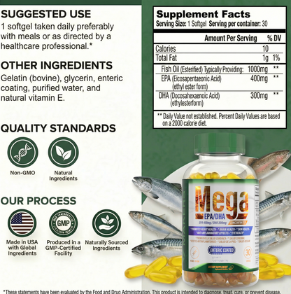Mega EPA-DHA Supplement